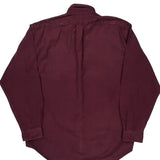 Ralph Lauren Shirt - Large Burgundy Cotton