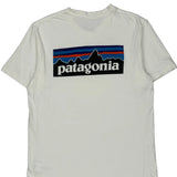 Patagonia Graphic T-Shirt - Medium White Cotton