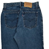 Levis 551 Jeans - 30W UK 12 Blue Cotton