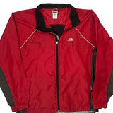 The North Face Windbreaker - Large Red Polyester