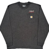 Core Values Carhartt Long Sleeve T-Shirt - XL Gray Cotton