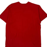Nebraska Husker Football Nike College T-Shirt - Large Red Cotton