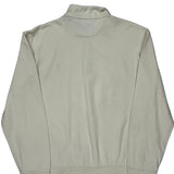 Vintage Polo By Ralph Lauren 1/4 Zip - Large Cream Cotton