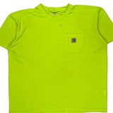 Carhartt T-Shirt - 2XL Yellow Polyester