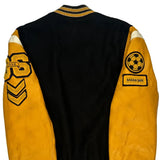 Soccer Manager Mecca Varsity Jacket - Large Black Nylon