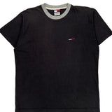 Tommy Jeans T-Shirt - Large Black Cotton