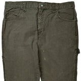 Dickies Carpenter Trousers - 36W 30L Grey Cotton