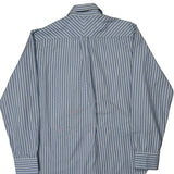 Tommy Hilfiger Striped Shirt - Large Blue Cotton