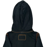 True Religion Contrast Stitch Hoodie - XS Black Cotton