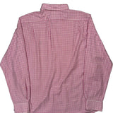 Polo By Ralph Lauren Checked Shirt - Large Pink Cotton