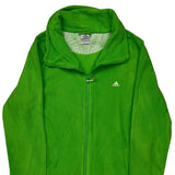 Adidas Fleece Jacket - XL Green Polyester
