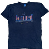 Authentic Athletic Apparel Champion Single Stitch T-Shirt - 2XL Blue Cotton