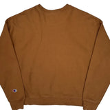 Reverse Weave Champion Sweatshirt - XL Brown Cotton