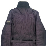 Barbour Coat - Small Purple Polyester