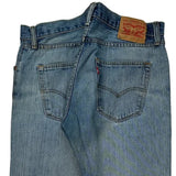 501 Levis Jeans - 32W 29L Light Wash Cotton