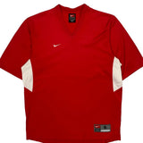 Nike Jersey - Small Red Polyester