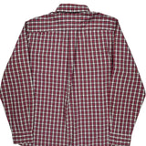 Tommy Hilfiger Checked Shirt - Medium Red Cotton