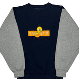 Tweety Looney Tunes Cartoon Sweatshirt - Large Gray Cotton