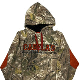 Cabelas Camo Hoodie - Medium Camo Cotton