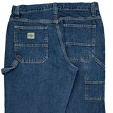 Lee Carpenter Jeans - 34W 30L Blue Cotton