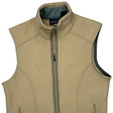 Synchilla Patagonia Vest - Small Beige Polyester