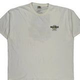 San Juan Hard Rock Cafe T-Shirt - 2XL White Cotton