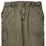 Carhartt Carpenter Trousers - 38W 30L Khaki Cotton