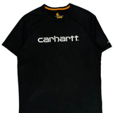 Carhartt Spellout T-Shirt - Large Black Cotton