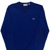 Lacoste Sweater - Medium Blue Cotton