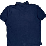 Tommy Jeans Polo Shirt - XL Navy Cotton
