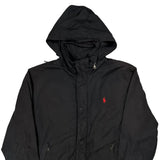 Polo By Ralph Lauren Jacket - Medium Black Polyester