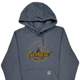 Carhartt Hoodie - Large Gray Cotton