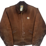 J200 Carhartt DKB Jacket - XL Brown Cotton