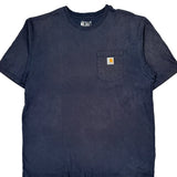 Carhartt T-Shirt - XL Navy Cotton