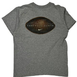 Made In USA Nike T-Shirt - Large Grey Cotton