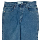 L.A.Blues Carpenter Jeans - 32W UK 14 Blue Cotton