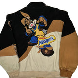 Chocolate Nesquik Jh Designs Graphic Varsity Jacket - 2XL Multicoloured Cotton Blend