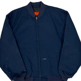 Red Kap Bomber Jacket - Large Navy Polyester