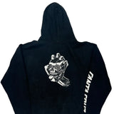 Skateboarding Santa Cruz Graphic Hoodie - XL Black Cotton