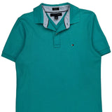 Tommy Hilfiger Polo Shirt - Medium Green Cotton