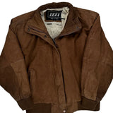 Izzi Suede Jacket - Small Brown Suede