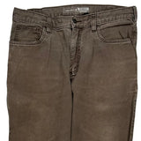 Carhartt Carpenter Trousers - 32W 31L Brown Cotton