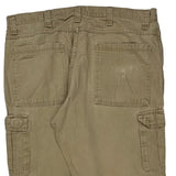 Wrangler Cargo Pants - 38W 31L Khaki Cotton