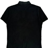 Polo By Ralph Lauren Slim Fit Polo Shirt - Large Black Cotton