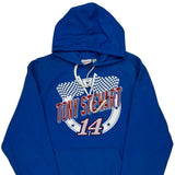 Tony Stewart Nascar Graphic Hoodie - XL Blue Cotton