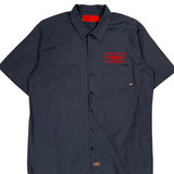 Dickies Short Sleeve Shirt - XL Black Polyester Blend