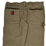 Wrangler Carpenter Trousers - 36W 30L Khaki Cotton