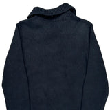 Ralph Lauren Collared Sweater - Large Navy Cotton
