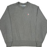 Reverse Weave Champion Sweatshirt - Medium Gray Cotton