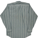 Gant Striped Shirt - Medium Gray Cotton Blend